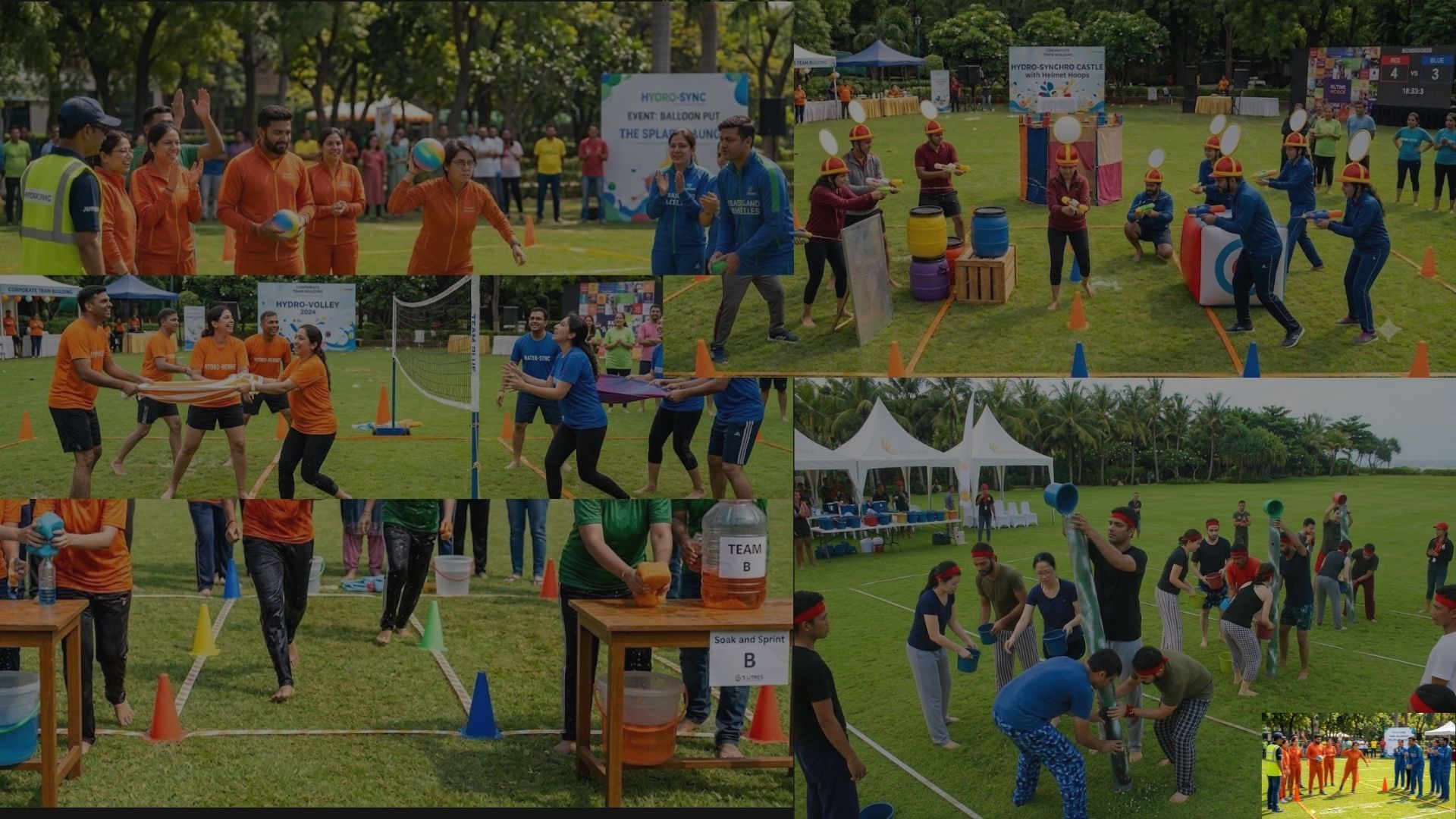 Hydro Sync communication team building activity